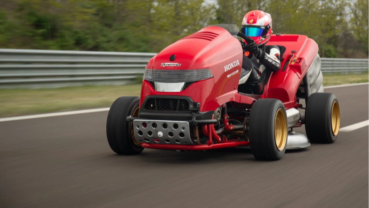 Building a racing mower hot sale