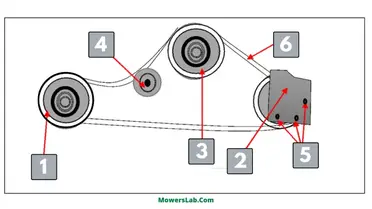 Craftsman lt2000 42 online inch deck belt diagram