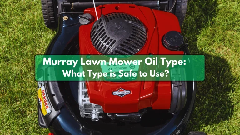 Murray Lawn Mower Oil Type: What Type is Safe to Use? 4