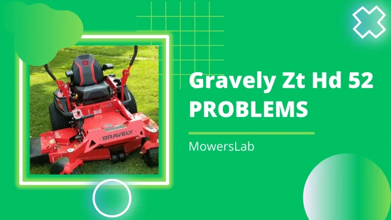 5 Most Common Gravely ZT HD 52 Problems and Quick Solution 3