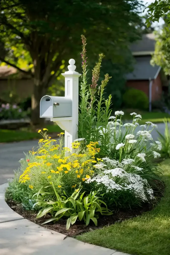 13 Brilliant Mailbox Flower Bed Ideas to Wow Your Neighbors 2