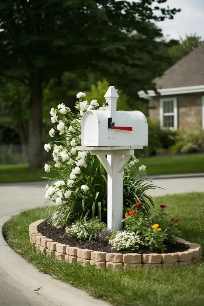 13 Brilliant Mailbox Flower Bed Ideas to Wow Your Neighbors 38