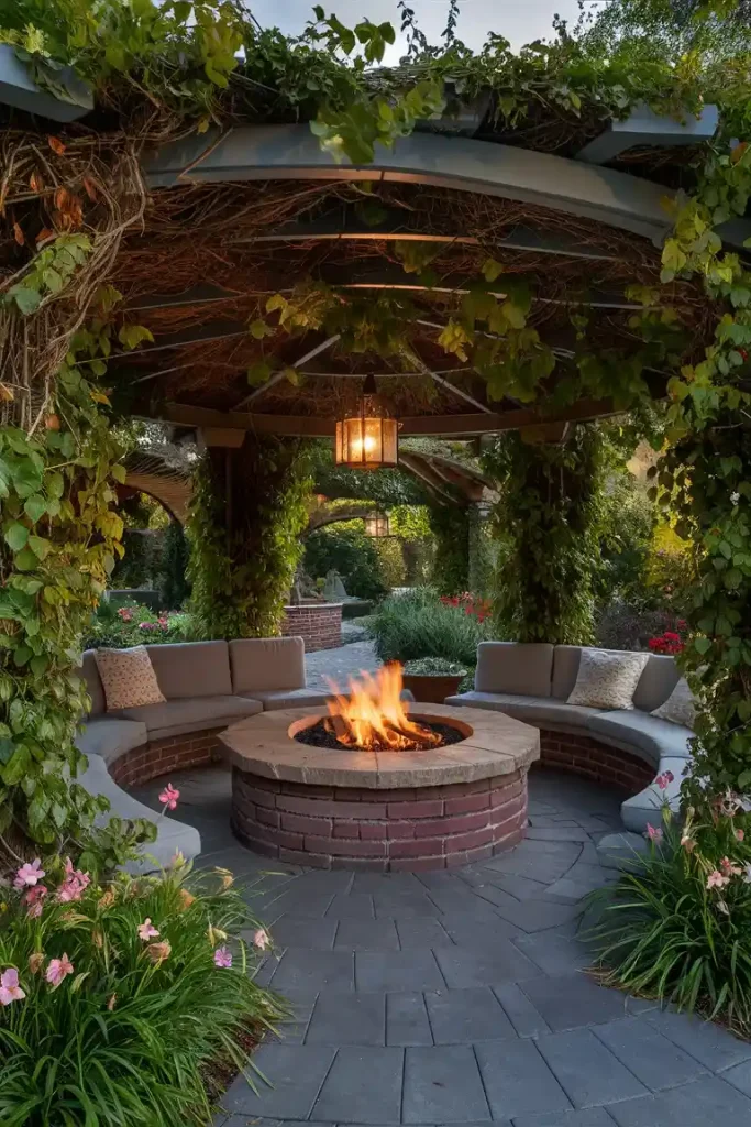 21 Stunning Fire Pit Garden Ideas That Will Ignite Your Outdoor Oasis 42