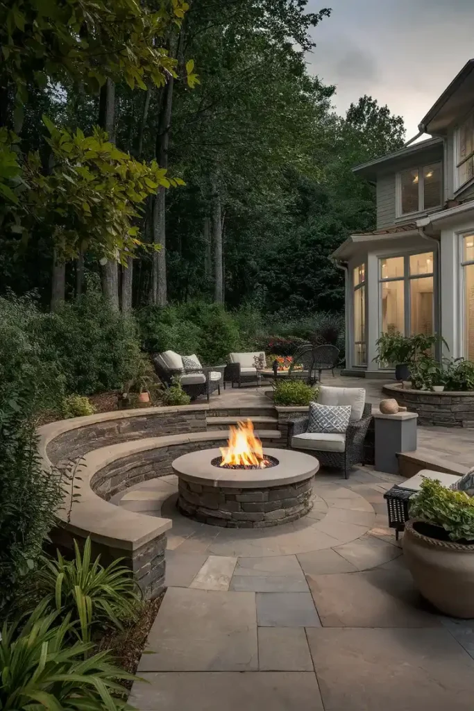 21 Stunning Fire Pit Garden Ideas That Will Ignite Your Outdoor Oasis 41