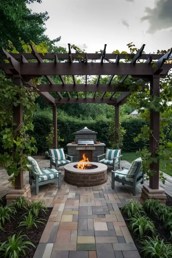 21 Stunning Fire Pit Garden Ideas That Will Ignite Your Outdoor Oasis 44