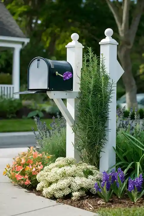 13 Brilliant Mailbox Flower Bed Ideas to Wow Your Neighbors 49