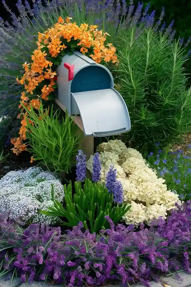 13 Brilliant Mailbox Flower Bed Ideas to Wow Your Neighbors 51