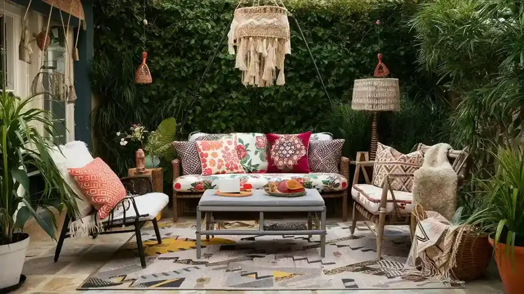 21 Bohemian Patio Ideas: Transform Your Outdoor Space 14