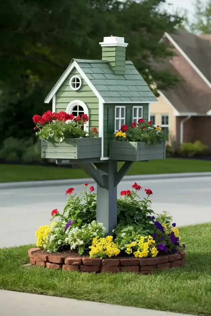 13 Brilliant Mailbox Flower Bed Ideas to Wow Your Neighbors 19