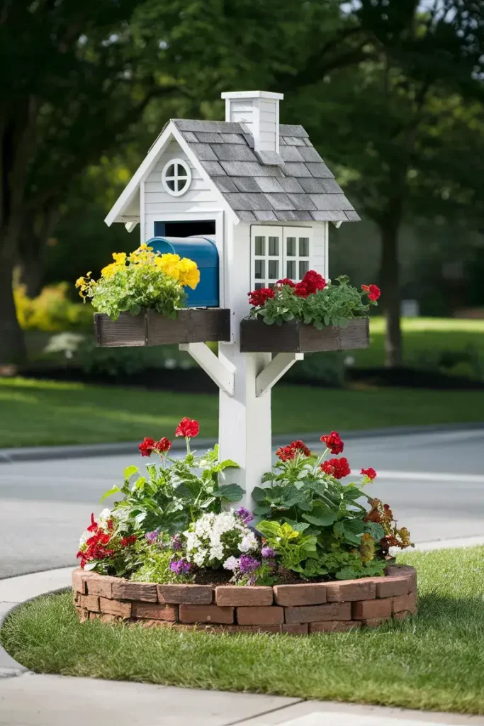 13 Brilliant Mailbox Flower Bed Ideas to Wow Your Neighbors 18
