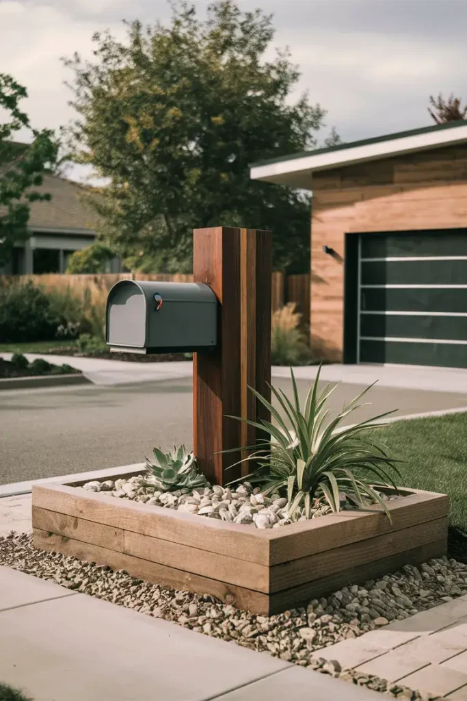 13 Brilliant Mailbox Flower Bed Ideas to Wow Your Neighbors 24