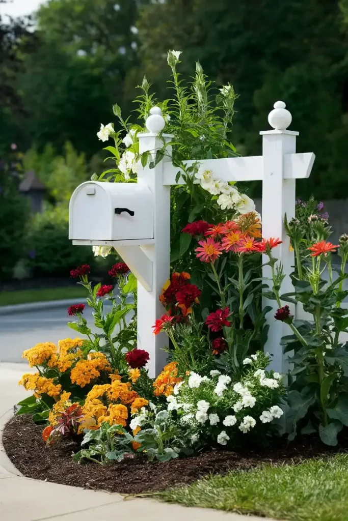 13 Brilliant Mailbox Flower Bed Ideas to Wow Your Neighbors 28