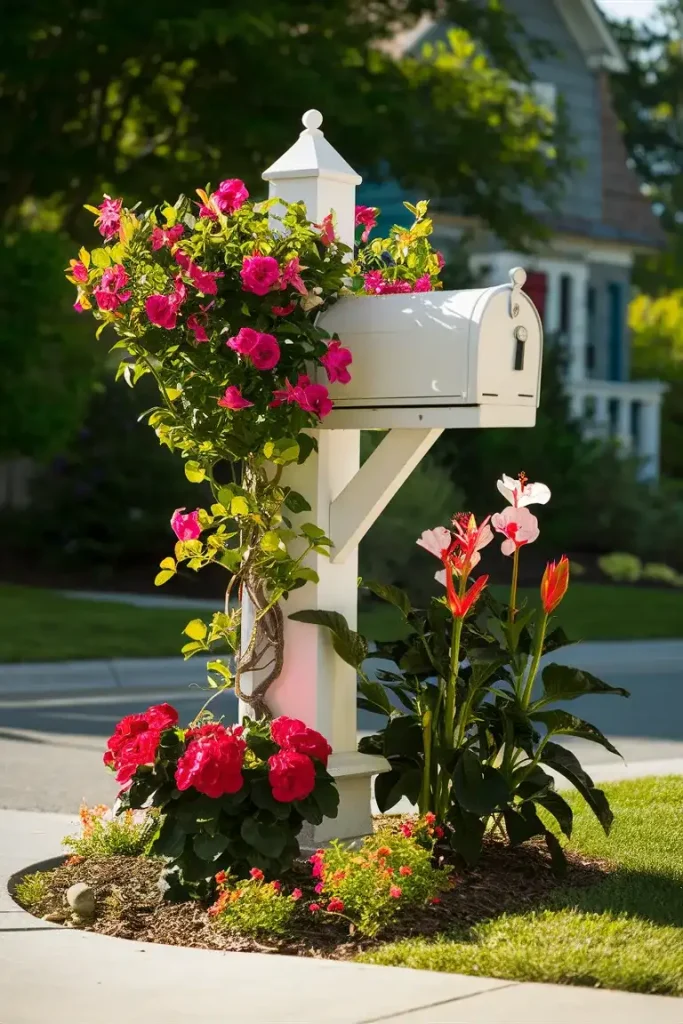 13 Brilliant Mailbox Flower Bed Ideas to Wow Your Neighbors 31