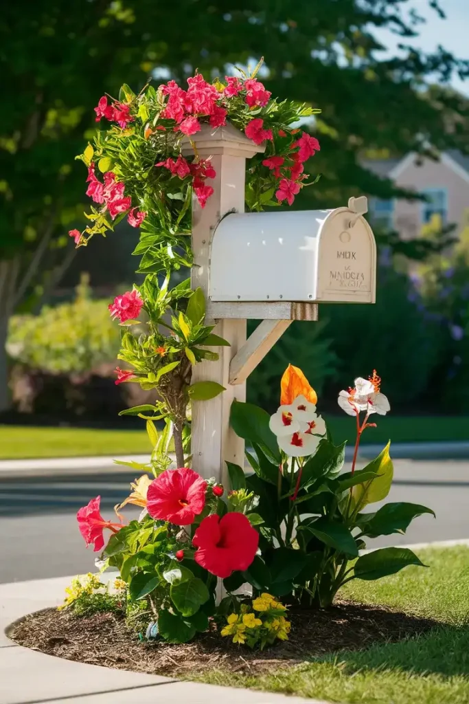 13 Brilliant Mailbox Flower Bed Ideas to Wow Your Neighbors 29