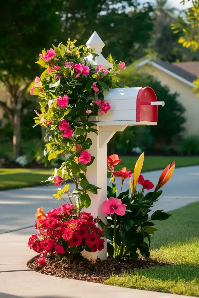 13 Brilliant Mailbox Flower Bed Ideas to Wow Your Neighbors 30