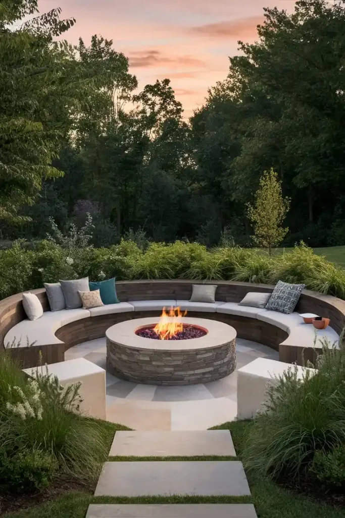 21 Stunning Fire Pit Garden Ideas That Will Ignite Your Outdoor Oasis 36