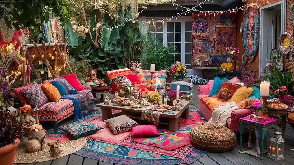 21 Bohemian Patio Ideas: Transform Your Outdoor Space 1