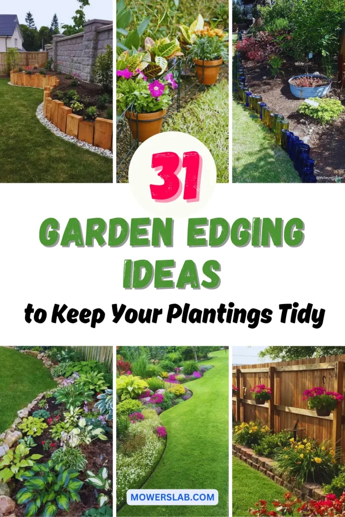 31 Lawn Edging Ideas to Keep Your Plantings Tidy 2