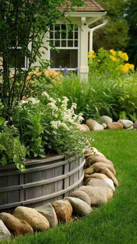 31 Lawn Edging Ideas to Keep Your Plantings Tidy 14