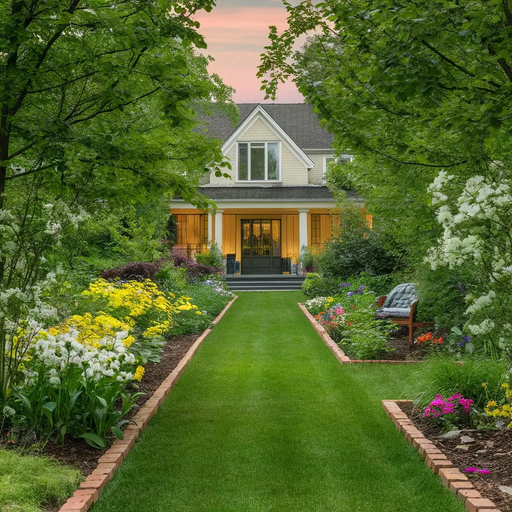 31 Lawn Edging Ideas to Keep Your Plantings Tidy 4