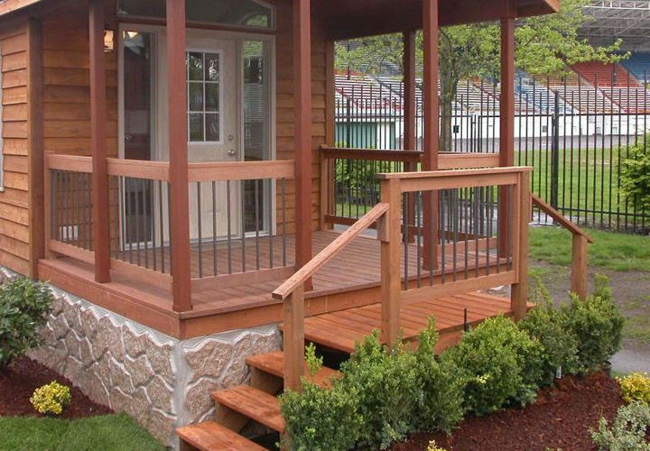 23 Stunning Mobile Home Deck and Proches Ideas You Need to See! 36 23 Stunning Mobile Home Deck and Proches Ideas You Need to See! 36