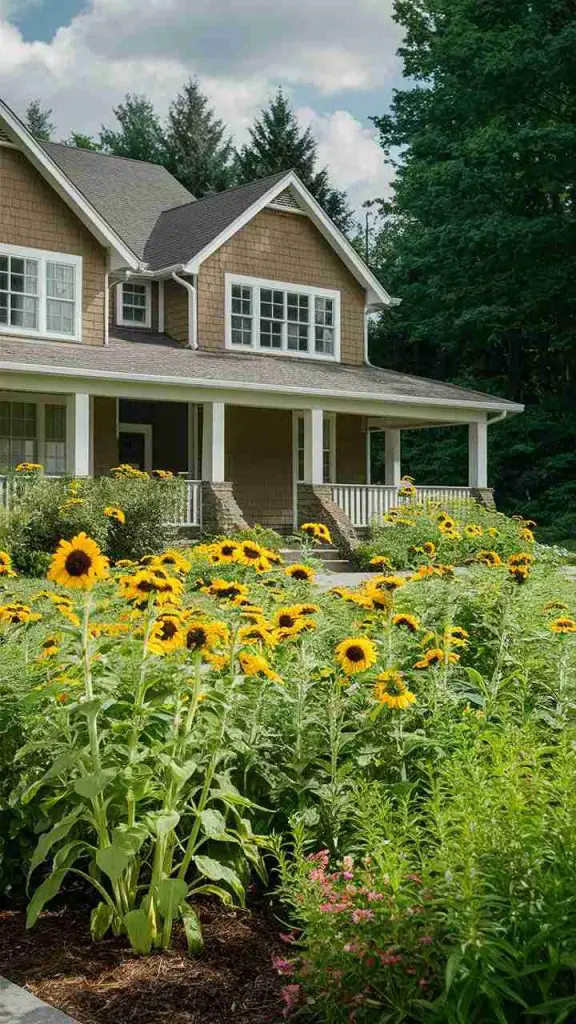 31 Stunning Front Yard Flower Bed Ideas for the Perfect Curb Appeal 83