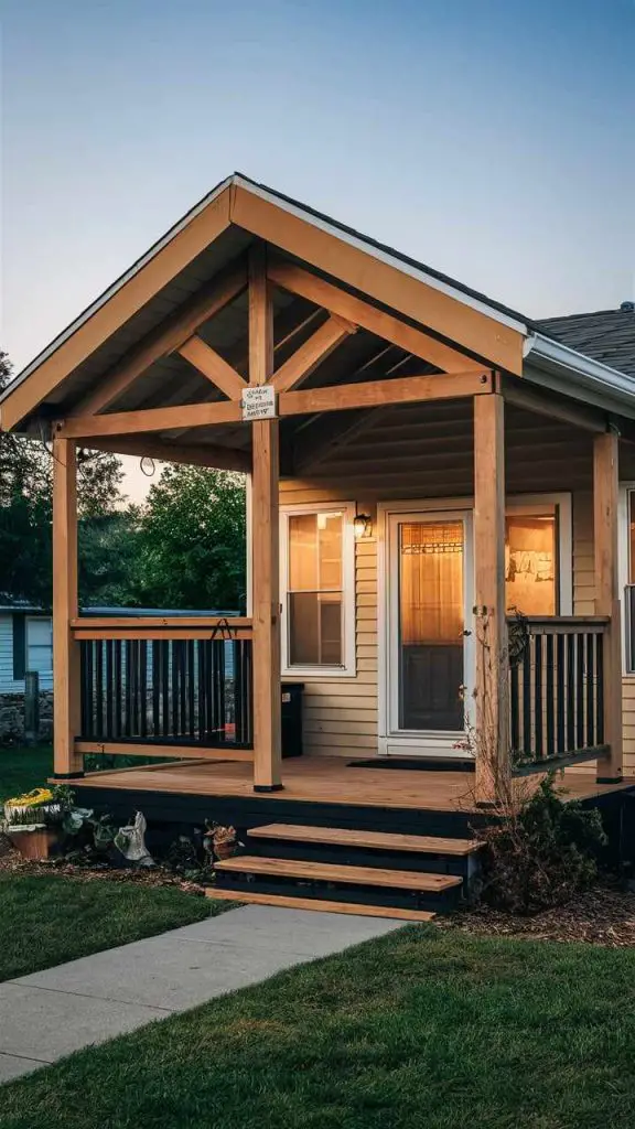 23 Stunning Mobile Home Deck and Proches Ideas You Need to See! 18