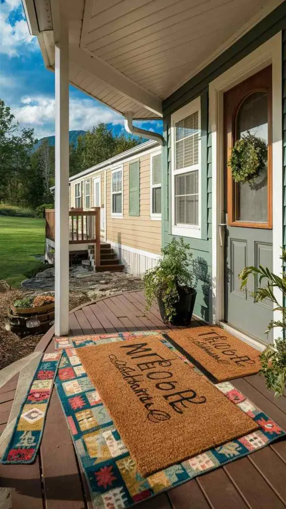 23 Stunning Mobile Home Deck and Proches Ideas You Need to See! 12