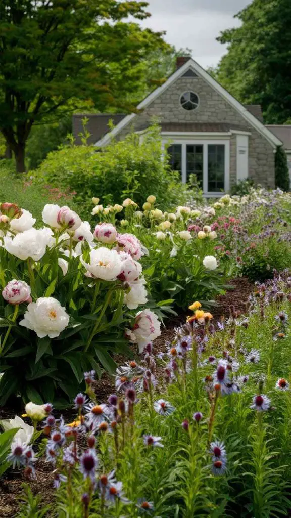 31 Stunning Front Yard Flower Bed Ideas for the Perfect Curb Appeal 19