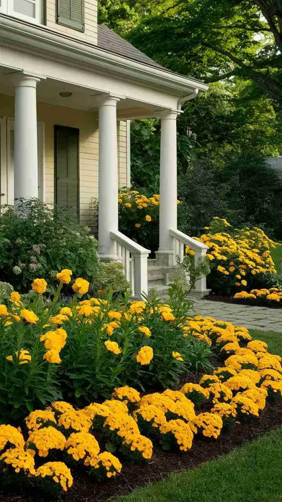 31 Stunning Front Yard Flower Bed Ideas for the Perfect Curb Appeal 74