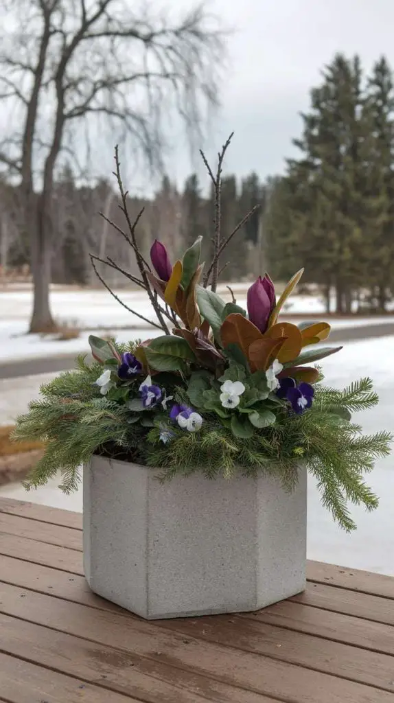 29 Winter Planter Ideas You’ll Want to Steal for a Gorgeous Garden Makeover! 22