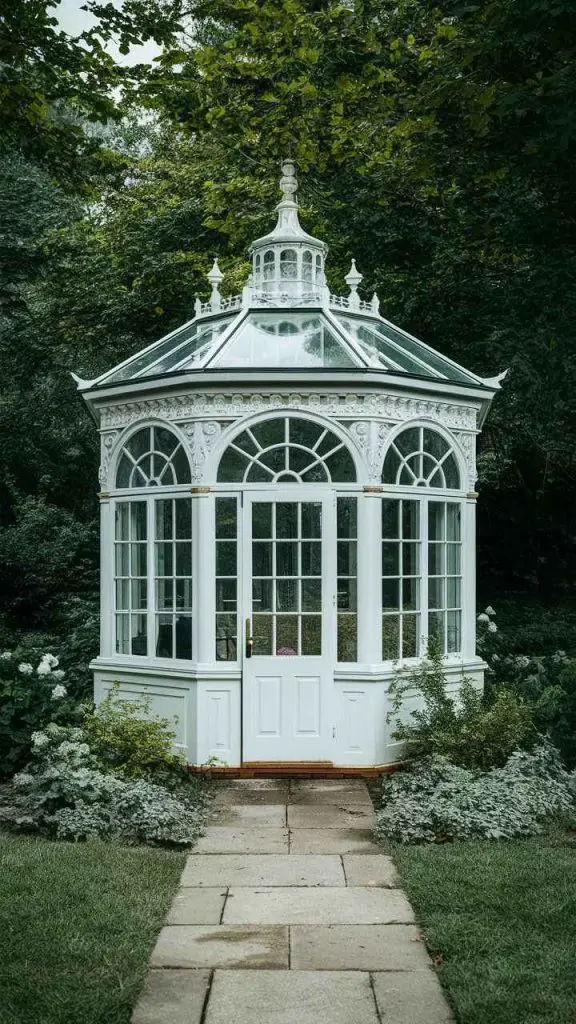 25 Enclosed Gazebo Ideas to Transform Your Outdoor Space 6