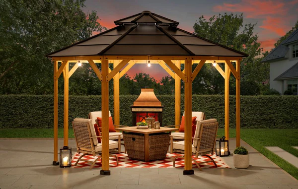 25 Enclosed Gazebo Ideas to Transform Your Outdoor Space 4