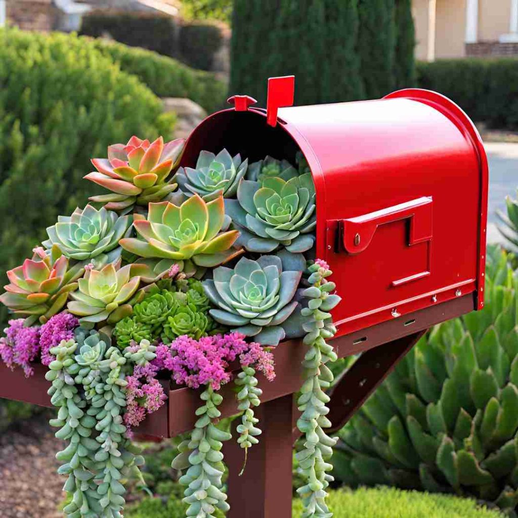 19 Mailbox Flowers Ideas to Brighten Your Home and Curb Appeal 6