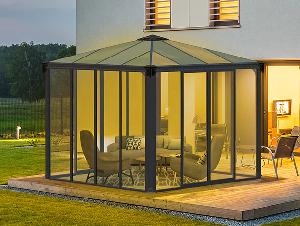 25 Enclosed Gazebo Ideas to Transform Your Outdoor Space 21