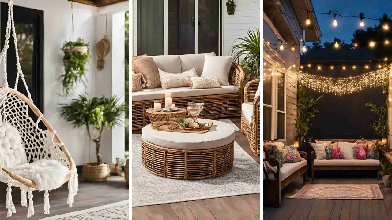 25 Boho Porch Ideas to Transform Your Outdoor Space into a Cozy Oasis 1