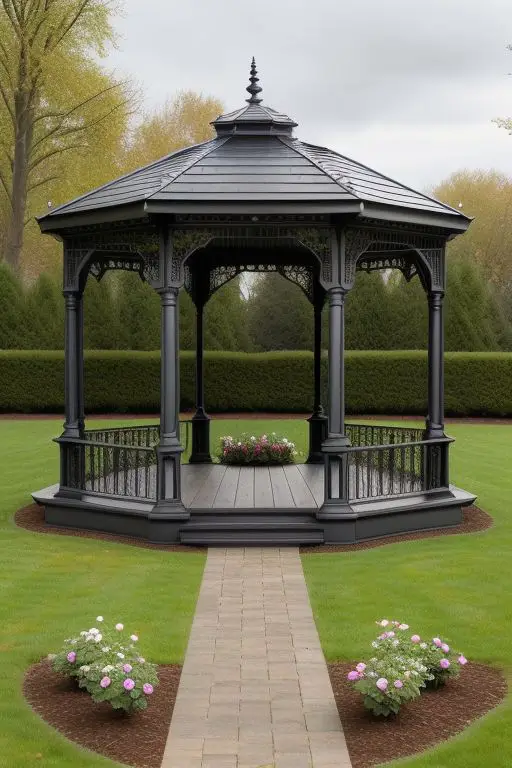 23 Stunning Large Gazebo Ideas to Transform Your Outdoor Space 12