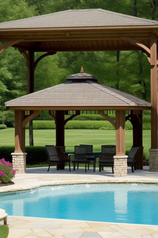 23 Stunning Large Gazebo Ideas to Transform Your Outdoor Space 14