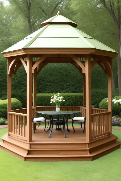 23 Stunning Large Gazebo Ideas to Transform Your Outdoor Space 18