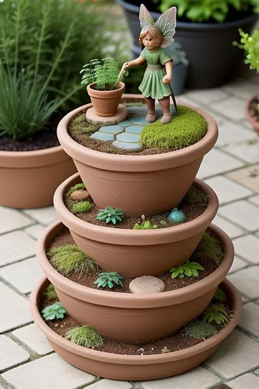 23 Fairy Garden Ideas to Bring Magic to Your Outdoor Space 26