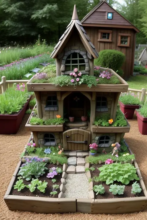 23 Fairy Garden Ideas to Bring Magic to Your Outdoor Space 53