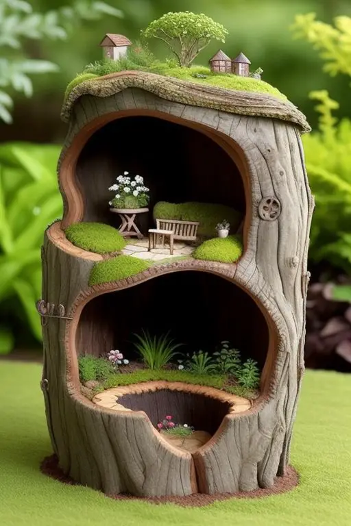 23 Fairy Garden Ideas to Bring Magic to Your Outdoor Space 35