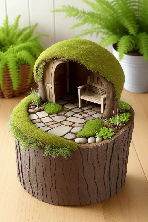 23 Fairy Garden Ideas to Bring Magic to Your Outdoor Space 34