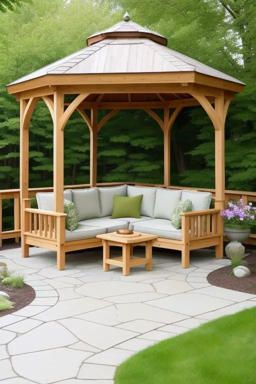 21 Corner Gazebo Ideas to Elevate Your Outdoor Space 6