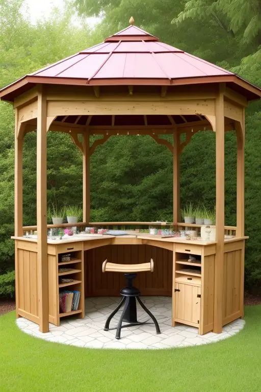 21 Corner Gazebo Ideas to Elevate Your Outdoor Space 14