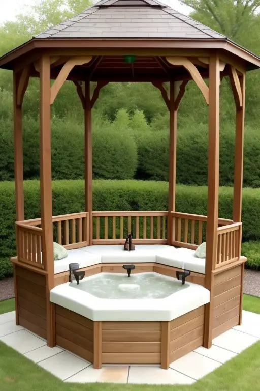 21 Corner Gazebo Ideas to Elevate Your Outdoor Space 15