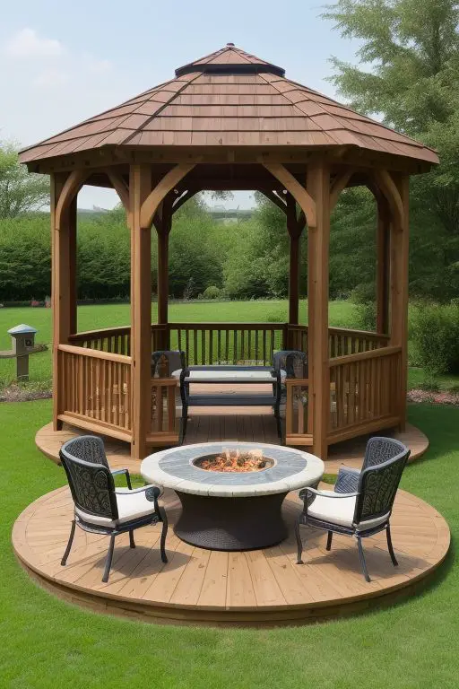 21 Corner Gazebo Ideas to Elevate Your Outdoor Space 19