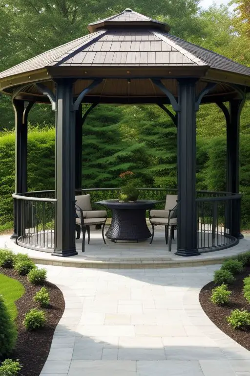 23 Stunning Large Gazebo Ideas to Transform Your Outdoor Space 23