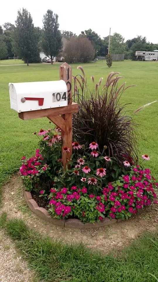 27 Stunning Mailbox Landscaping Ideas for Full Sun to Boost Curb Appeal and Wow Neighbors 3