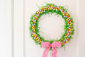 13 Creative Easter Egg Wreath Dollar Tree Ideas